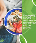 Stevita Stevia with Xylitol Supreme 50 Packets AllNatural Sweetener No Calories NonGMO Vegan Kosher Keto Paleo Gluten ErythitolFree 50 Servings