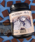 Earth Fed Muscle Nocturnal Casein Protein Powder Dark Chocolate Protein Powder With Whey Blend 18G Protein Sugar Free Gluten Free Nighttime Recovery Protein Poweder 2Lb 23 Servings