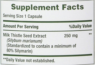 Nature's Bounty N/B#4549 Mlk Thistle 250M 200Ct (Pack Of 2)