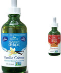 Sweetleaf Stevia Sweet Drops Bundle - Vanilla Creme 4 Oz & Cinnamon Flavored 2 Oz