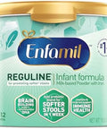 Enfamil Reguline Baby Formula Milkbased Infant Nutrition Dual Prebiotics For Soft Comfortable Stools Within 1 Week Of Use Omega3 Dha For Immune Support Reusable Powder Tub 19.5 OzÃ¢â‚¬â€¹