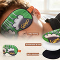 Bermifa Sleep Masks Silky Satin Eye Masks For SleepingEffective Light Blocking Blindfold For Men Women Cute Cat Paw Design With No-Pressure Elastic Strap 3 Packs