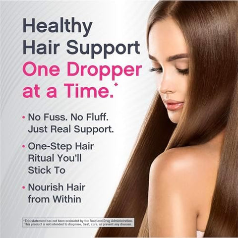 Neocell Biotin Liquid Drops 10000Mcg 2 Fl Oz Fast Acting Supplement Berry Flavor Hair Skin and Nails