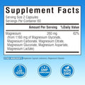 Iron Complex Supplement 60 Capsules and 6 in 1 Magnesium Complex Supplement 120 Capsules NonGMO Gluten