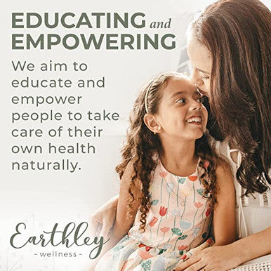 Earthley Wellness Magnesium Lotion, Apricot, Shea Butter, Mango Butter, Candelilla Wax, Lavender, Blue Tansy And Sandalwood Scent (6Oz, Seasonal Blue Bliss)