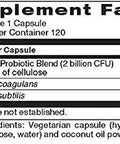 Adaptogen Research Bio Spore Broad Spectrum Probiotic for Men & Women 120 Capsules