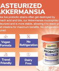 Vitamin D3 K2 10000 IU D3 and Akkermansia Muciniphila Probiotic 1 Billion TFU
