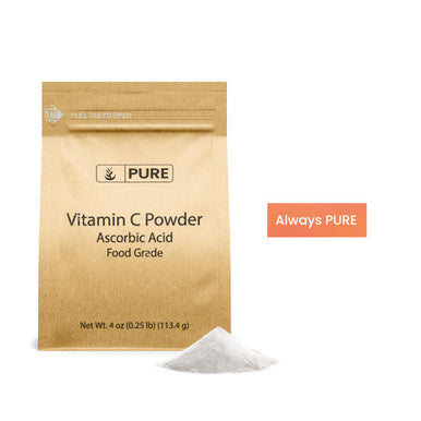 PURE ORIGINAL INGREDIENTS Vitamin C Powder, 11 Oz, Ascorbic Acid, Dietary Supplement