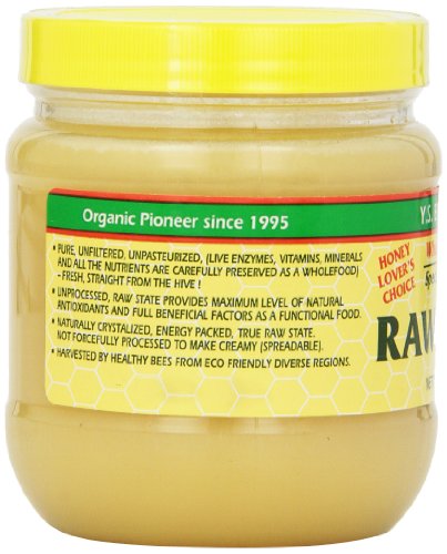 YS Organic Bee Farms - Healthy Honey (Raw), 14 oz