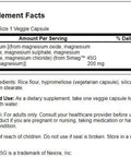 Swanson Simag Marine Magnesium 200 Milligrams Elemental 200 Milligrams 60 Veg Capsules (3 Pack)