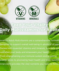 Adult Multivitamins & Minerals For Men And Women Immune Support Antioxidant Overall Health 120 Softgels Supplement