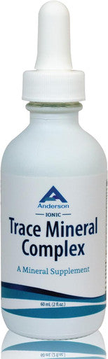 Trace Mineral Complex Full Spectrum Minerals Ionic Liquid Mineral Drops For Water Electrolytes, Hydration Supplement 2 Fl Oz Glass Bottle