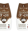 Sweetleaf Sweet Drops - Flavored Stevia Liquid Sweetener Stevia Extract Zero Calories Gluten Keto Friendly Non GMO Natural Flavors Sugar Alternative - Coconut 1.7 Fl Oz (Pack of 2)
