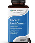 Life Seasons Pros-T - Prostate Support Supplement - Saw Palmetto Phytosterol Zinc Nettle Vitamin D-3 & B6 - Promote Healthy Prostate Function & Normal Urinary Flow - Improve Tissue Integrity - 60 Softgels