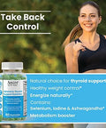 Amire By Dr. Awan Thyroid Support Gummies, Promotes Healthy Function Of Thyroid, Kelp, Selenium & Ashwagandha To Improve Energy, Immunity, Metabolism, 120Ct, 60Day Supply