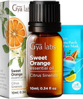 Gya Labs Sweet Orange Essential Oil For Diffuser & Eucalyptus Essential Oil For Diffuser Set - Aromatherapy Grade Essential Oils Set - 2X0.34 Fl Oz - Gya Labs