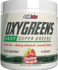 Ehp Labs Oxygreens Super Greens Powder " Daily Greens & Superfood Supplement With Spirulina Chlorella Prebiotics Digestive Enzymes Antioxidants " 30 Servings (Forest Berries)