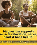 Nature Made Magnesium Complex With Vitamin D And Zinc Supplements, Magnesium Supplement For Muscle, Nerve, Heart & Bone Support With Vitamin D3 & Zinc For Immune Support, 60 Capsules, 30 Day Supply