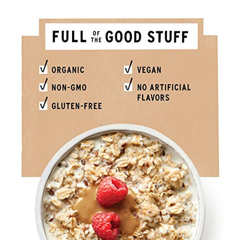 purely elizabeth Superfood Oats, Original, Amaranth, Quinoa Flakes, Flax Seeds, Chia Seeds,Gluten-Free, Non-GMO, 10oz (3 Ct.) (Pack of 2)