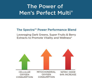 Purity Products Men'S Perfect Multi From Vitamins, Minerals And Phytonutrients - Promotes Energy, Vitality And Stamina - Easy To Swallow - 90 Tablets