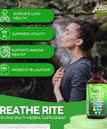 Organic Mullein Liquid Drops With Chlorophyll For Lung Detox Plus Irish Sea Moss, Spirulina, Licorice, Tart Cherry, Lobelia, Motherwort, And Elderberry For Men Women Health Supplement Vitamin