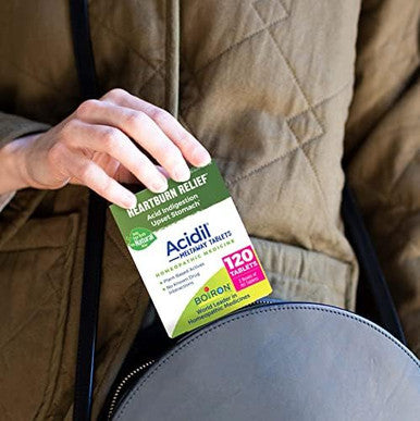 Boiron Acidil For Relief Of Acid Reflux Heartburn Indigestion And Upset Stomach (2 Pack Of 60)
