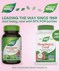 Nature'S Way Raspberry Leaf - Traditional Women S Wellness Supplement For Plant-Based Support - Traditional Herbal Supplement - Vegan Gluten-Free & Dairy-Free - 100 Count (50 Servings)
