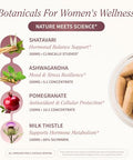 Snap Supplements Perimeno Health Perimenopause Support Supplement For Women Botanical Complex With Shatavari For Hormone Balance And Harmony Mood And Vitality 60 Capsules