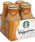 Starbucks Frappuccino Coffee Drink, Caramel, 9.5 oz (4 Pack)