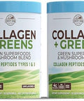 Country Farms Collagen Peptides Powder With Greens Dietary Powder Supplement 10.6 Oz 30 Servings