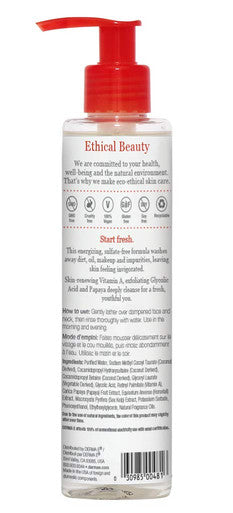 DERMA E Anti-Wrinkle Cleanser Anti-Aging Face Wash with Glycolic Acid and Vitamin A Gentle Cleansing and Exfoliating Facial Wash Removes Makeup, Oil and Impurities, 6 oz