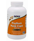 Now Foods, Psyllium Husk Caps, 500 Veggie Caps
