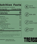 Treason, 100% Monk Fruit Extract Sweetener, Without Erythritol or Allulose, Keto Friendly, Non-GMO, Zero Sugar, 400 Servings, 20g