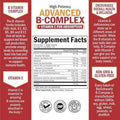 Vitamin B Complex With Vitamin C (4 Month Supply) Plus High Absorption Magnesium Bisglycinate Capsules (4 Month Supply)