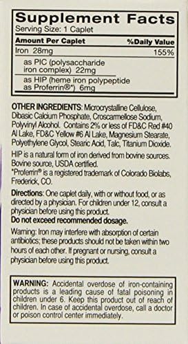Feosol Complete with Bifera30 Count (Pack of 2)
