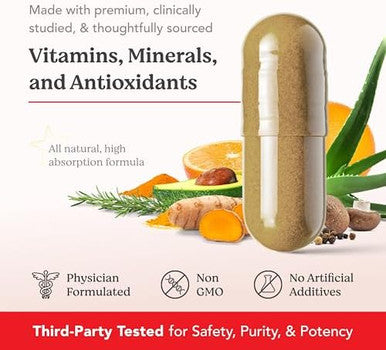 HAIRtamin Hair Vitamins with Biotin Vegan Capsules