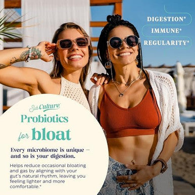 Enzymedica Subculture Probiotics For Gas & Bloating 50 Billion Cfu Supports Immune & Digestive Health Regularity & Gut Flora 30 Count
