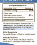 Secrets of the Tribe Stephania Root Alcohol-Free Extract, High-Potency Herbal Drops, Tincture Made from Wildcrafted Stephania Root (Stephania Tetrandra) Dried Root 2 oz