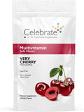 Celebrate Vitamins Bariatric Multivitamin Soft Chews - Essential Vitamins & Minerals Sugar & Gluten Free - Gastric Bypass & Sleeve Gastrectomy Supplement - 60 Soft Chews