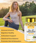 Healoading Organic Oregano Oil Softgels: Oil Of Oregano With Black Seed 300Mg