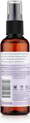 Tisserand Aromatherapy - Real Calm Moodfix Mist - 100% Pure Essential Oil - Lavender, Bergamot, And Patchouli - Calming Aromatherapy - 100Ml