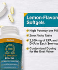 Macuhealth Omega 3 Fish Oil 120 Softgels 1100Mg