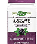 Nature's Way B-Stress with Siberian Eleuthero, 100 Capsules