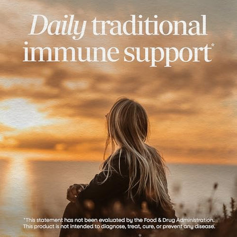 Nature'S Way Black Elderberry Capsules Traditional Immune Support Supplement With Elderberry And Elderflower 1150 Mg Per 2-Capsule Serving Plant-Powered Vegan Capsules 100 Count