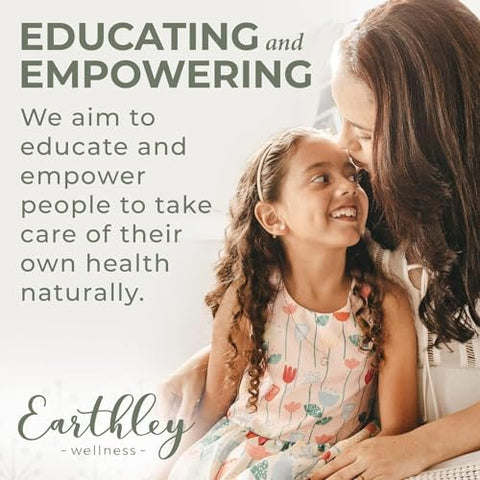 Earthley Wellness ImmuneAid Vitamin C Powder Natural Immune Support with Camu Camu Acerola Berry and Orange Peel Antioxidants Energy and Skin Health 100% Pure No Fillers (8oz)
