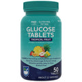 Rite Aid Glucose Tablets, Tropical Flavor - 50 Count - Low Tablets - Fat Free - - Free - Free - 4 Carbs