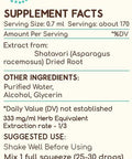 Shatavari A120 (2pcs) Alcohol Herbal Extract Tincture, Super-Concentrated Shatavari (Asparagus Racemosus) Dried Root (2x4 fl oz)