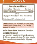 Secrets of the Tribe Clove 60 Capsules, 1000 mg, Clove (Syzygium Aromaticum) Dried Flower Buds (60 Capsules)