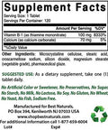 Best Naturals Vitamin B1 As Thiamine Mononitrate 100 Mg 120 Tablets (120 Count (Pack Of 2))