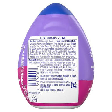 Mio Unwind Berry Dragonfruit Liquid Water Enhancer With Magnesium & B Vitamins 1.62 Fl Oz Bottle